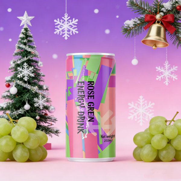 Rose & Green Grape Flavor Energy Drink (1431)