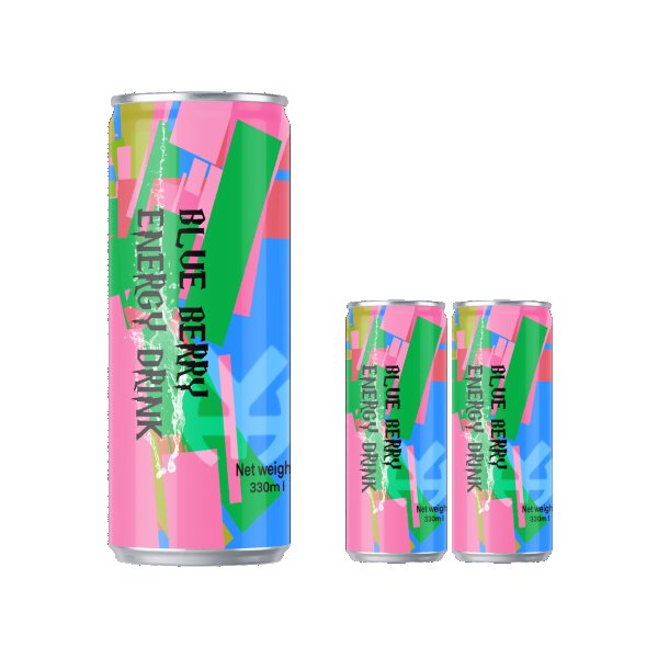 Blueberry Flavor Energy Drink (1379)