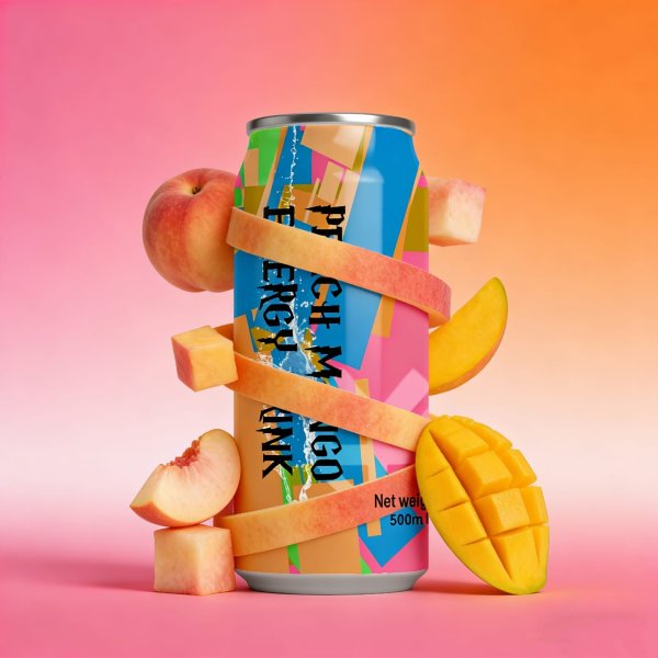 Peach Mango Flavor Energy Drink (1488)