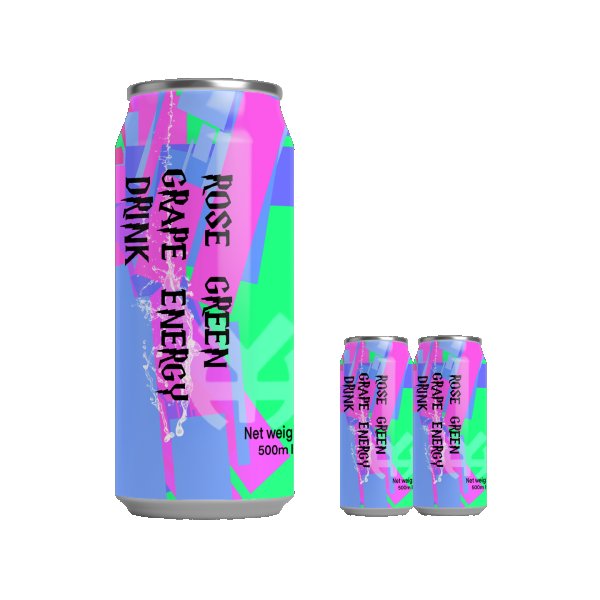 Rose & Green Grape Flavor Energy Drink (1502)