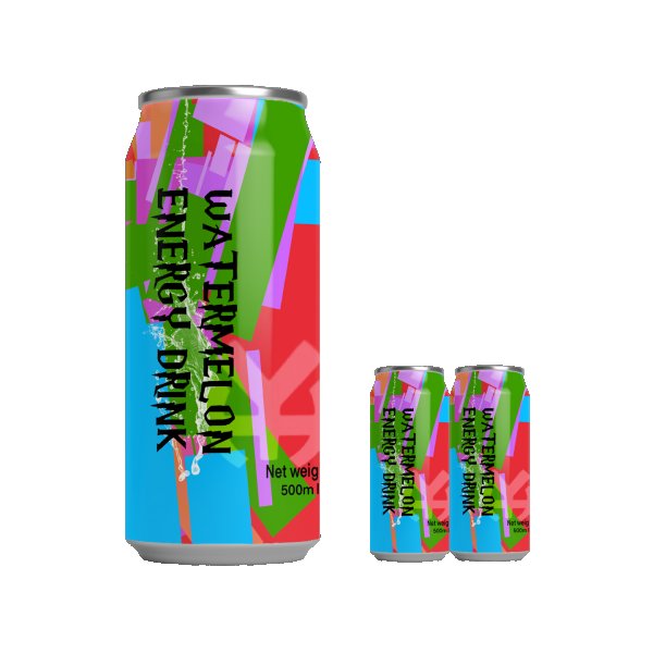 Watermelon Flavor Energy Drink (1476)