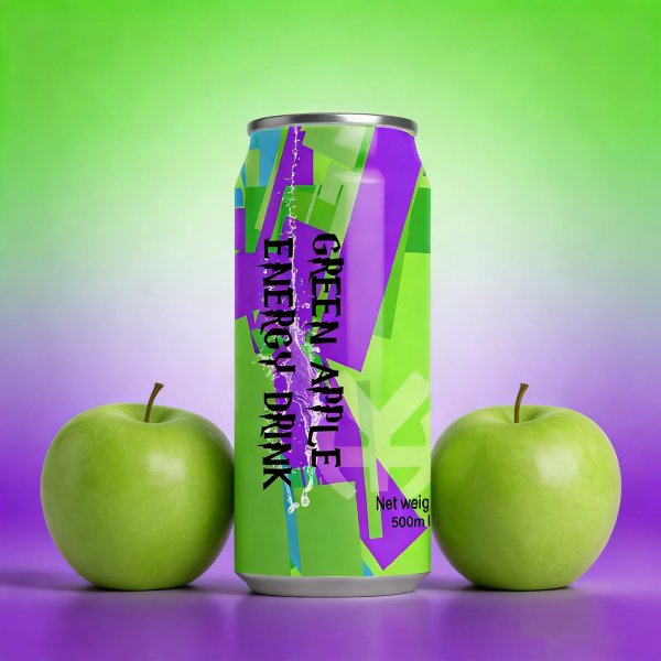 Green Apple Flavor Energy Drink (1495)
