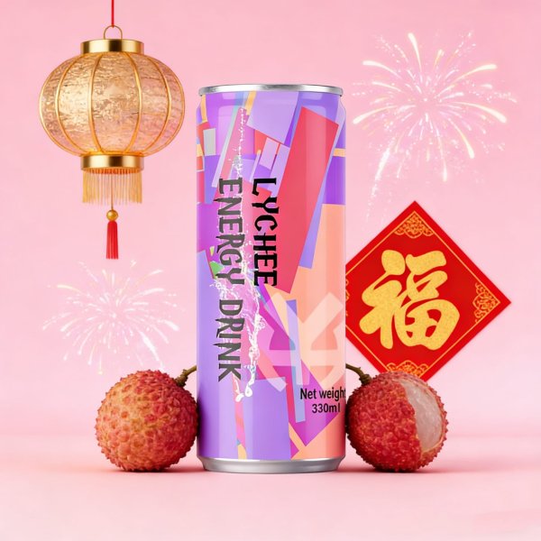 Litchi Flavor Energy Drink (1373)
