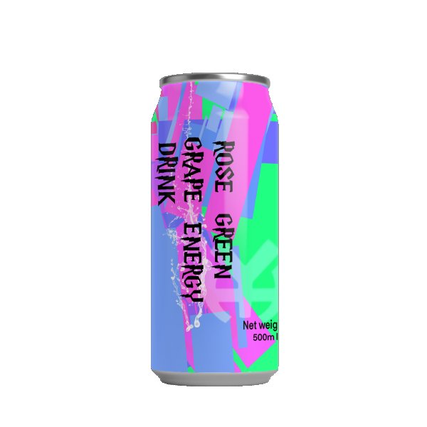 Rose & Green Grape Flavor Energy Drink