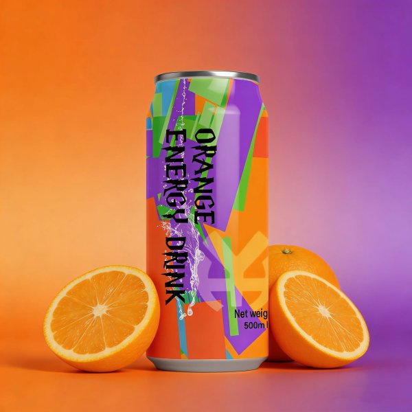 Orange Flavor Energy Drink (1525)