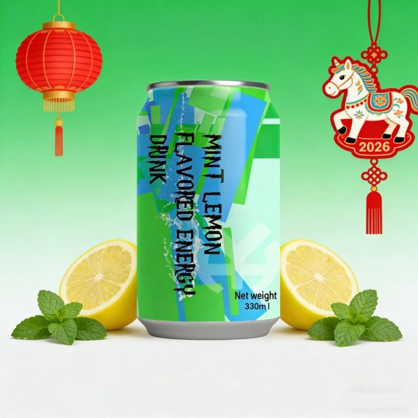 Mint Lemon Flavor Energy Drink (1589)