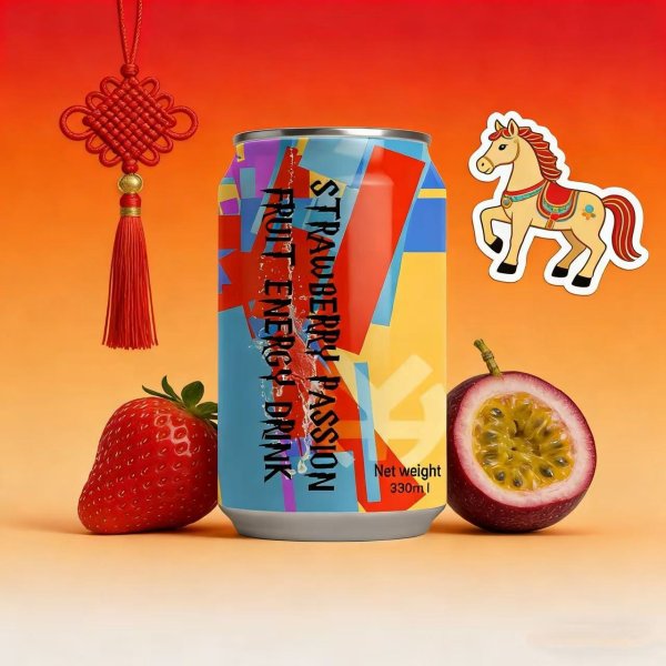 Strawberry Passion Fruit Energy Drink (1583)
