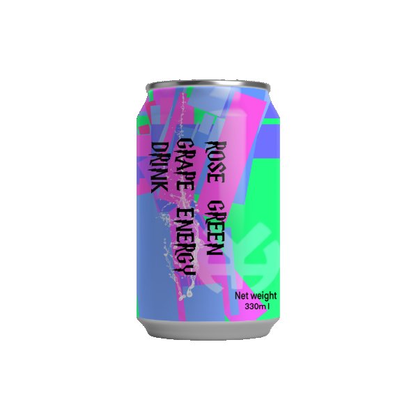 Rose & Green Grape Flavor Energy Drink