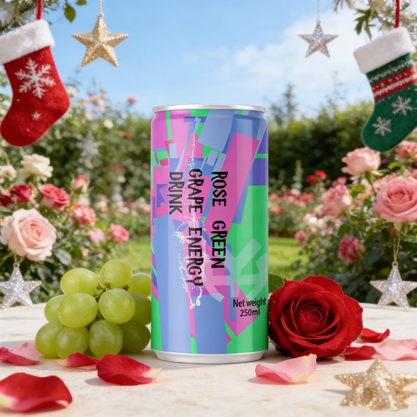 Rose & Green Grape Flavor Energy Drink (1428)