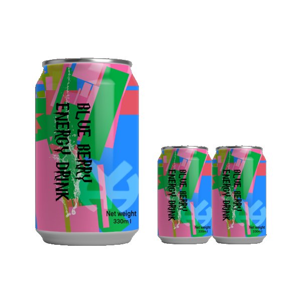 Blueberry Flavor Energy Drink (1573)