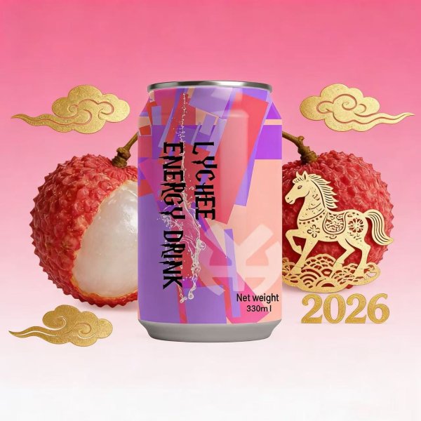 Litchi Flavor Energy Drink (1567)