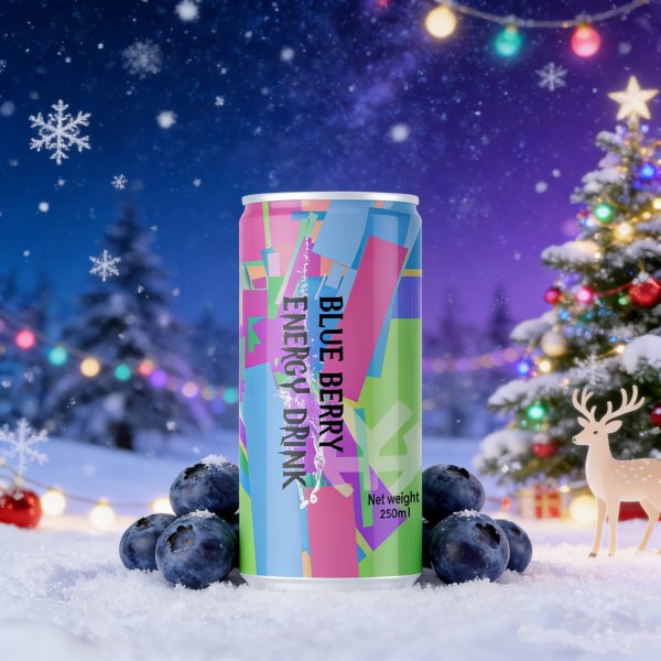Blueberry Flavor Energy Drink (1443)