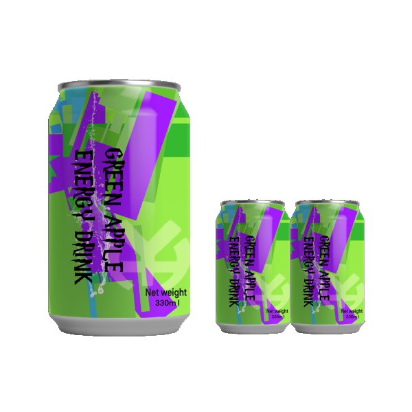 Green Apple Flavor Energy Drink (1556)