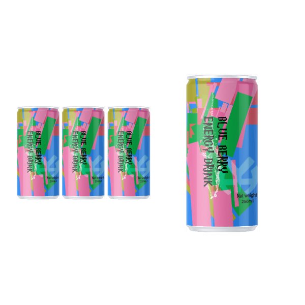 Blueberry Flavor Energy Drink (1442)