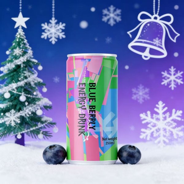 Blueberry Flavor Energy Drink (1446)