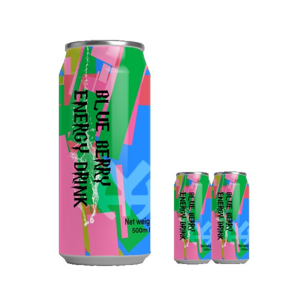 Blueberry Flavor Energy Drink (1516)