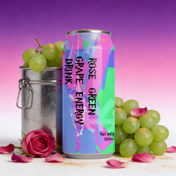 Rose & Green Grape Flavor Energy Drink (1499)