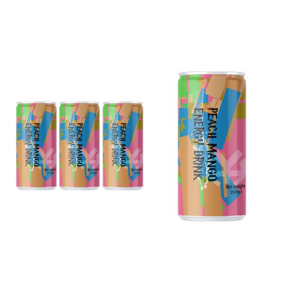 Peach Mango Flavor Energy Drink (1411)