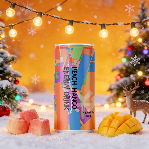 Peach Mango Flavor Energy Drink (1417)