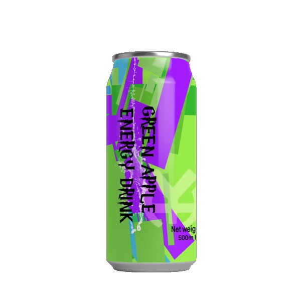 Green Apple Flavor Energy Drink (1491)
