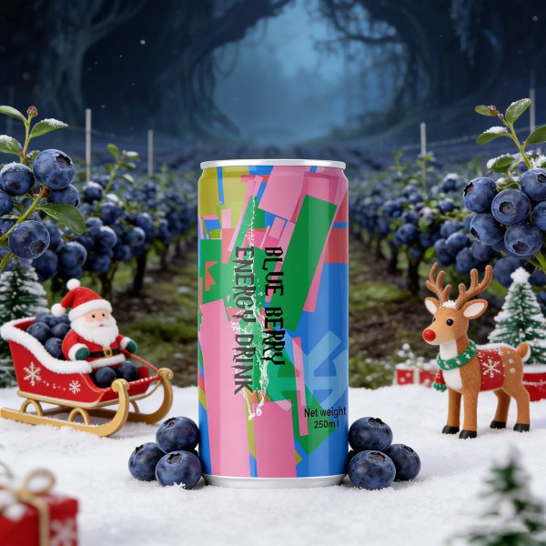 Blueberry Flavor Energy Drink (1448)