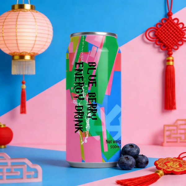 Blueberry Flavor Energy Drink (1518)