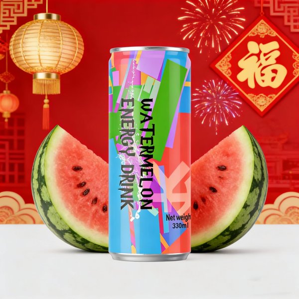 Watermelon Flavor Energy Drink (1348)