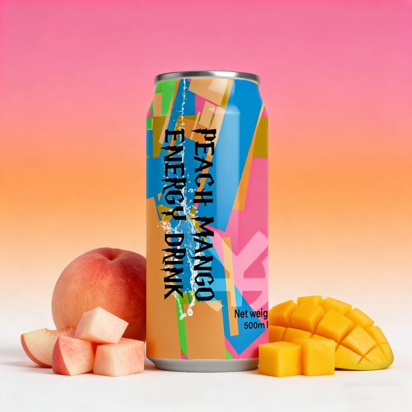 Peach Mango Flavor Energy Drink (1486)