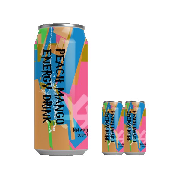 Peach Mango Flavor Energy Drink (1484)