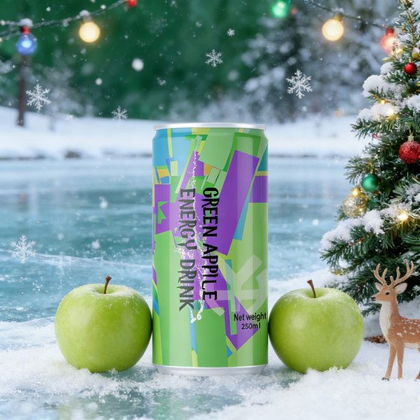 Green Apple Flavor Energy Drink (1420)
