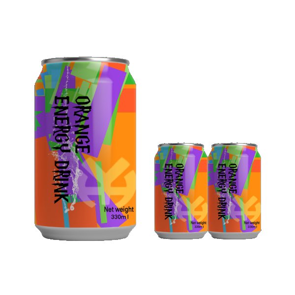 Orange Flavor Energy Drink (1577)