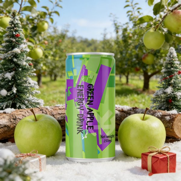 Green Apple Flavor Energy Drink (1425)