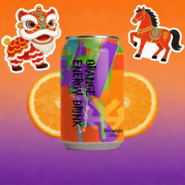 Orange Flavor Energy Drink (1578)