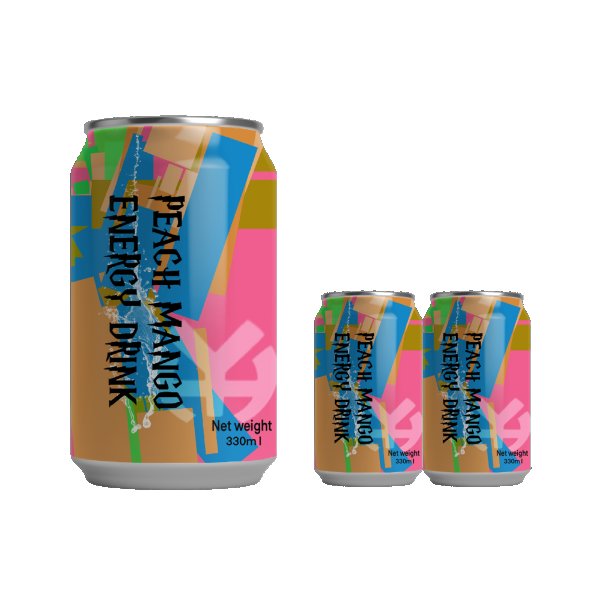 Peach Mango Flavor Energy Drink (1549)