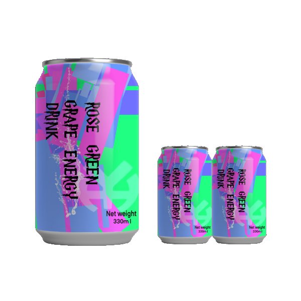 Rose & Green Grape Flavor Energy Drink (1562)