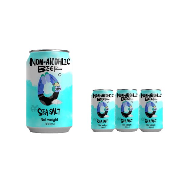Sea Salt Flavored Non-alcoholic Beer (1687)