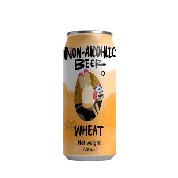 Wheat-flavored Non-alcoholic Beer