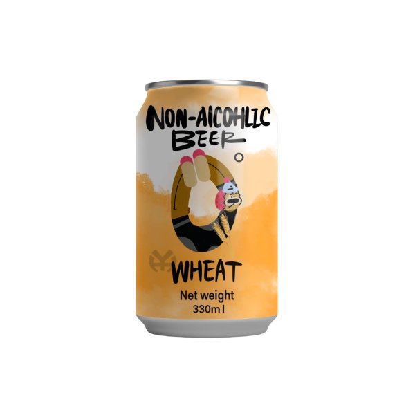 Wheat-flavored Non-alcoholic Beer