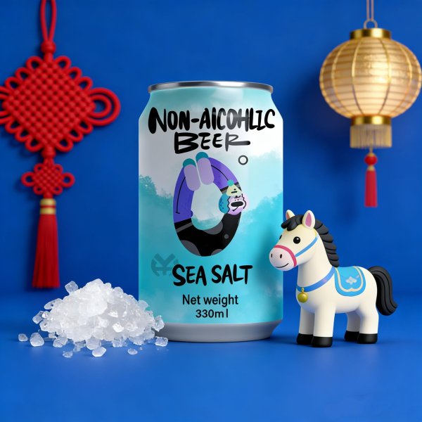 Sea Salt Flavored Non-alcoholic Beer (1691)