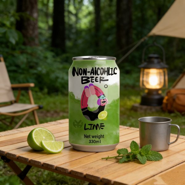 Lime Flavored Non-alcoholic Beer (1665)