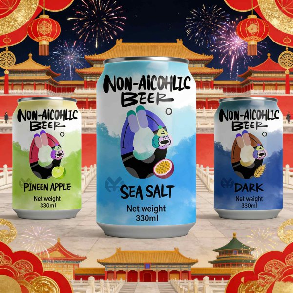 Sea Salt Flavored Non-alcoholic Beer (1686)