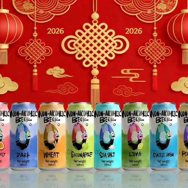 Green Apple Flavored Non-alcoholic Beer (1731)