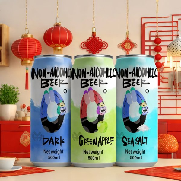 Sea Salt Flavored Non-alcoholic Beer (1775)