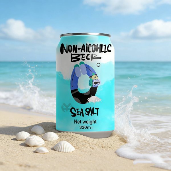 Sea Salt Flavored Non-alcoholic Beer (1690)