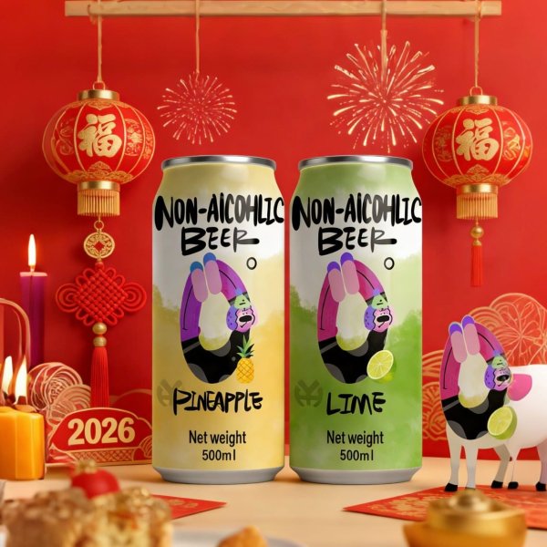 Pineapple Flavored Non-alcoholic Beer (1789)