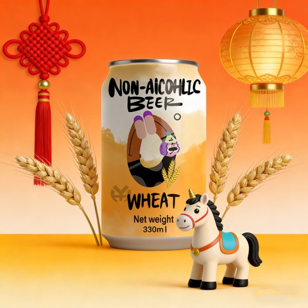 Wheat-flavored Non-alcoholic Beer (1644)