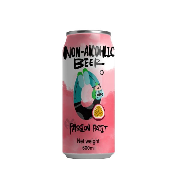 Passion Fruit Flavored Non-alcoholic Beer