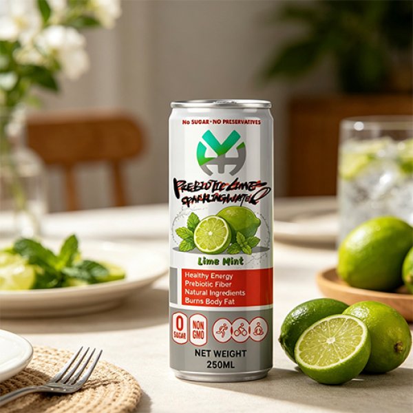 Slim 250 Lime Mint Prebiotic Sparkling Water (2991)