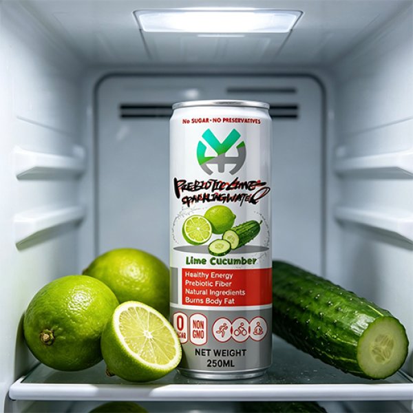 Slim 250 Lime Cucumber Prebiotic Sparkling Water (2980)