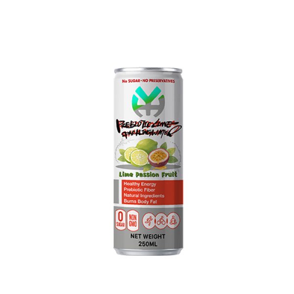 Slim 250 Lime Passion Fruit Prebiotic Sparkling Water (2985)